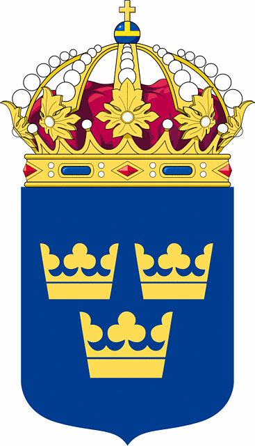 Малий герб Швеції