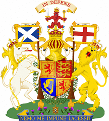 Герб Великобритании (шотландский вариант)