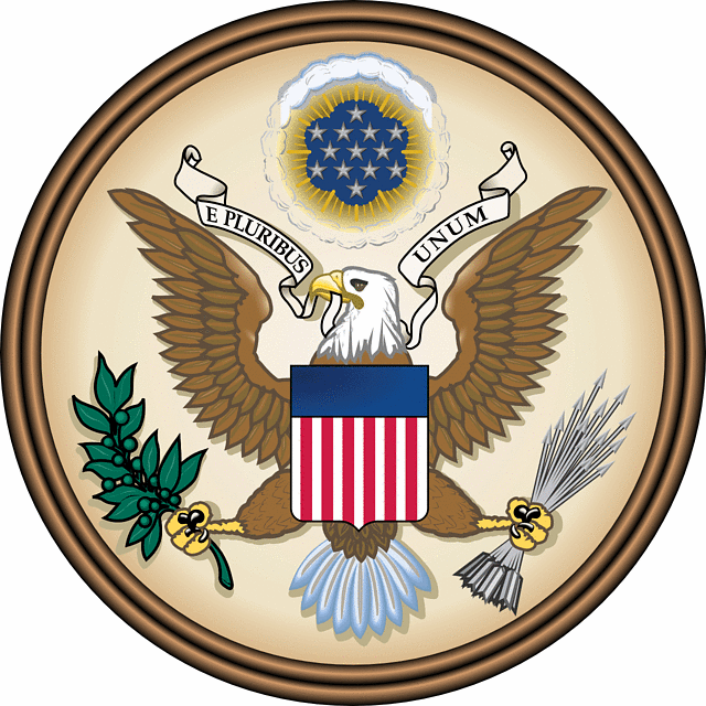Велика печатка США  (лицьова сторона)