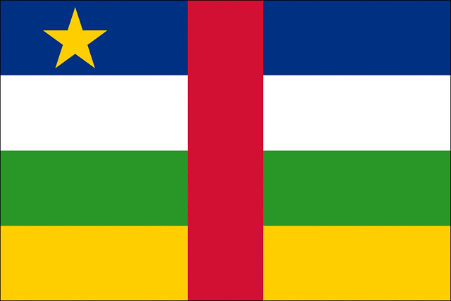 Прапор Центральноафриканської Республіки